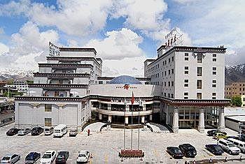 Hôtel Xin Ding à Lhasa Extérieur photo