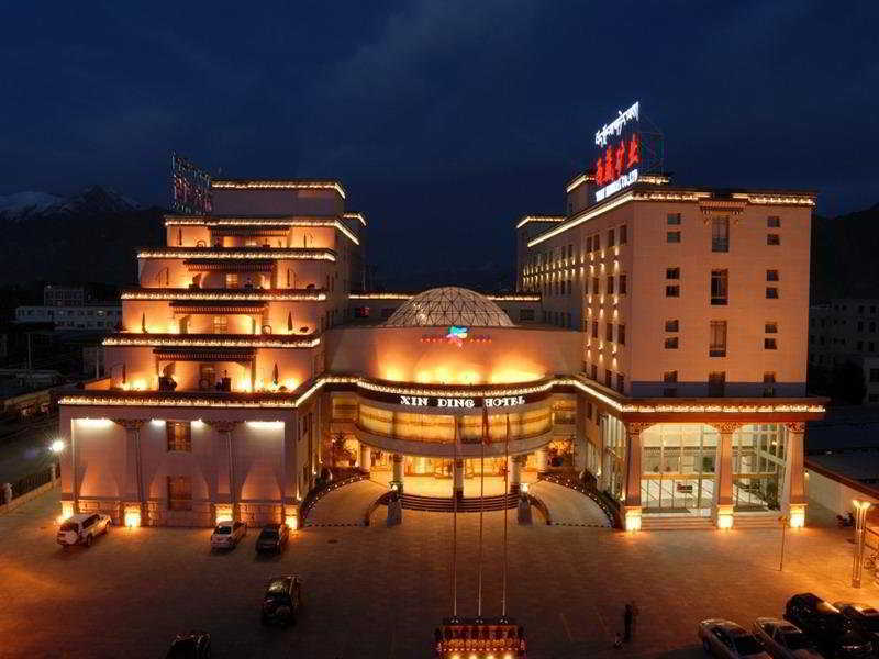 Hôtel Xin Ding à Lhasa Extérieur photo