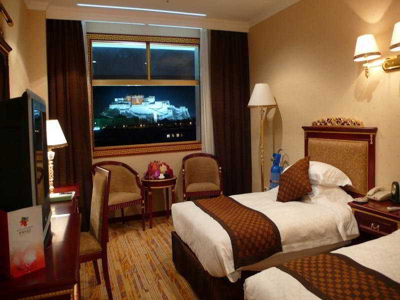 Hôtel Xin Ding à Lhasa Extérieur photo